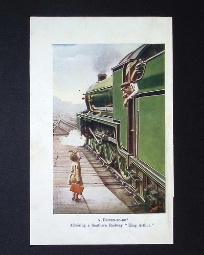 Vintage southern railway print - vintage,