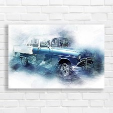 Vintage Classic Car Canvas