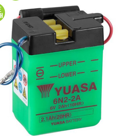 Yuasa 6n2 motorcycle - 6n2-2a,