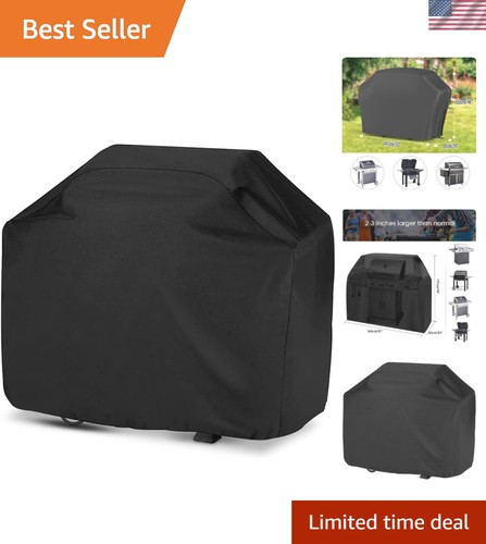 Durable black bbq cover - durable,