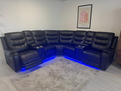 Electric corner recliner sofa - corner,