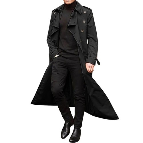 Men long trench - coat, all