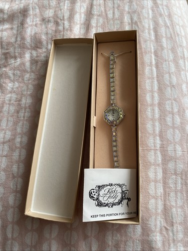 Kirk folly diamanté watch - folly,
