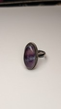 Vintage Sterling Silver Banded