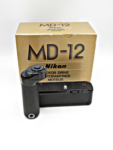Boxed nikon motor drive - nikon, md-12