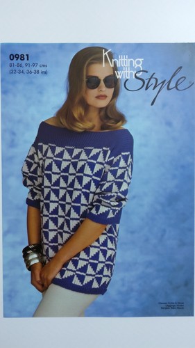 Style 0981 jacquard - style, sweater