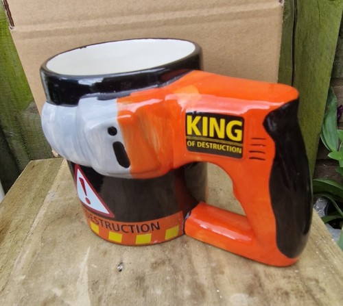 Diy drill shaped mug - 3d,