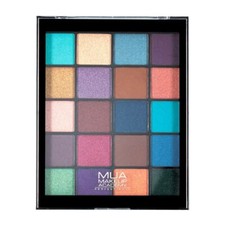 MUA PEACOCK PLUMAGE  PALETTE 20 PIECE SHADOW SET NEW & SEALED VEGAN VERSION.