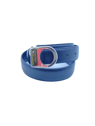 Montblanc men leather belt - men's,