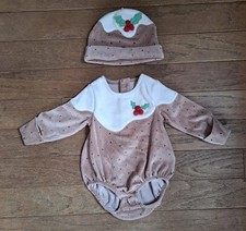 M&S Baby Christmas Outfit 0-3