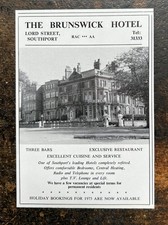 The Brunswick Hotel - Lord Street - Southport - 1975 Press Cutting 399