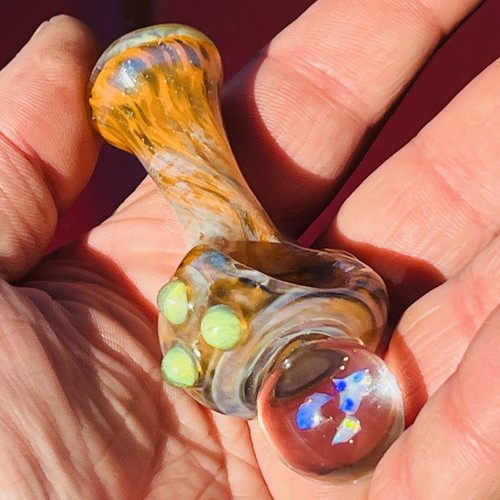 Heady glass tobacco pipe - glass,