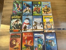 12x Kids Family VHS Bundle