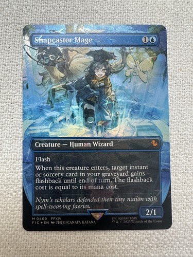 Snapcaster mage borderless - mage,