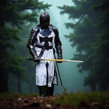 Black Templar Knight Costume