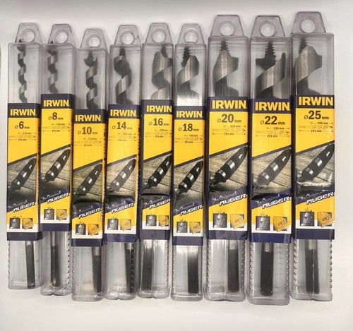 9pc irwin auger bit set - 9pc,