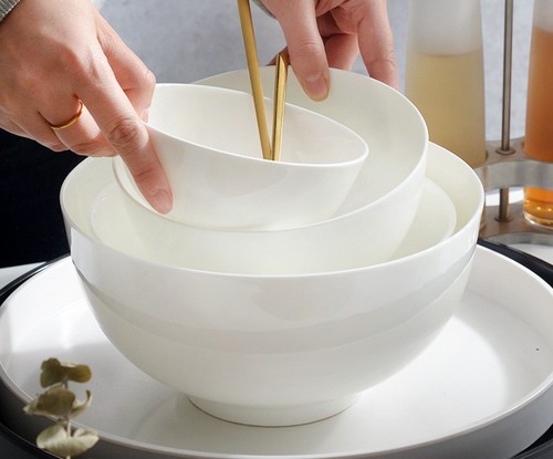 4pcs deep ceramic - ceramic, bowls