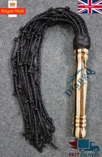 Brown Cowhide Leather Wooden