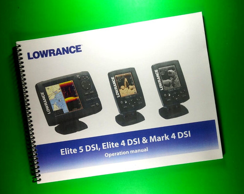 Manual for lowrance elite - for,