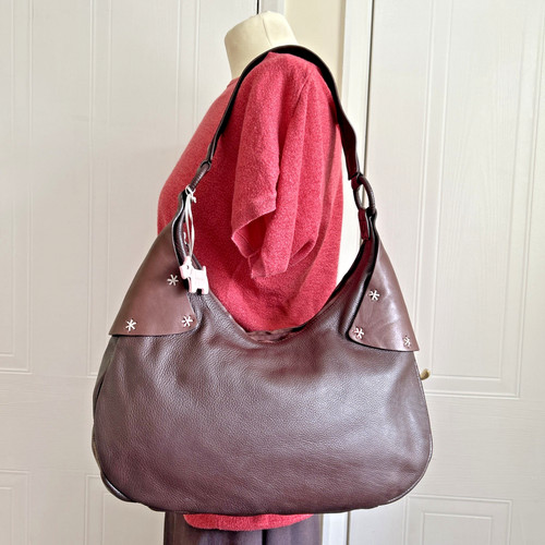 Radley brown leather hobo - radley,