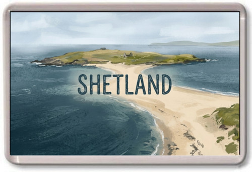 Fridge magnet shetland - magnet,