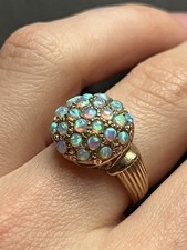 9ct Gold And Fiery Natural