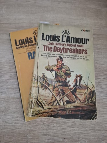 Louis amour job lot 2x - l'amour,