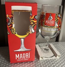 Madri Street Art 20oz Pint Glass Boxed Limited Edition Lager Beer