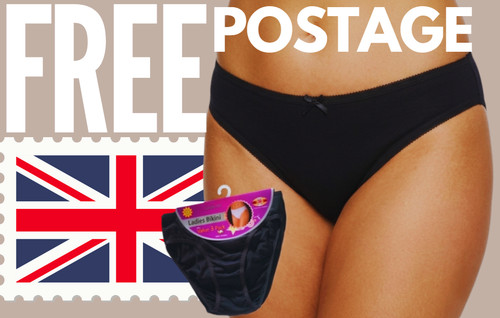 Ladies pack briefs - ladies, maxi