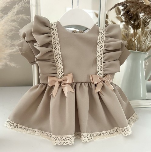 Baby girls beige - beige, dress