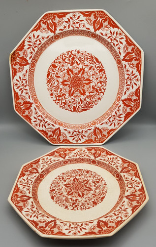 Two antique mintons denmark - two,