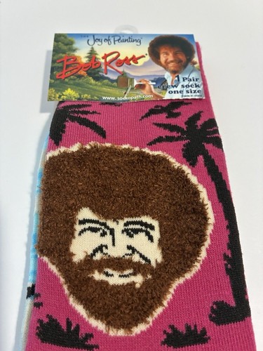 New bob ross socks - ross,