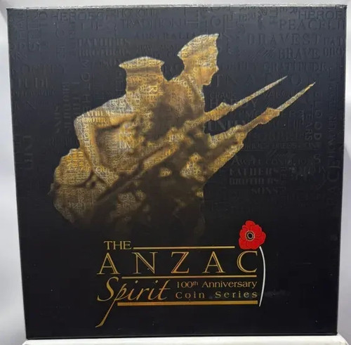 2015 silver kilo coin anzac - silver,