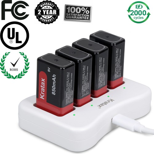 Kratax battery 850mah 9v - battery,