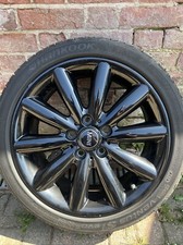 Mini F55 F56 F57 17" inch Wheel Cosmos 10 Spoke Black Alloy tyre