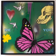 Dan Baldwin  Painting - Love & Death (2007)  £6000 RRP - All offers considered.