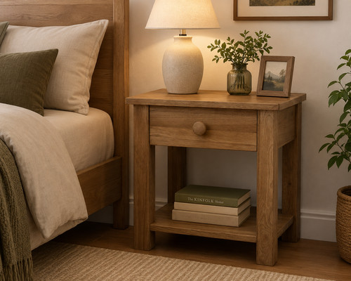 Solid oak milano lamp - solid,