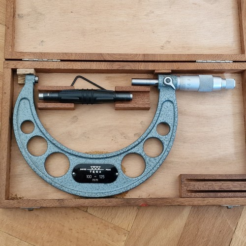 Tesa micrometer 100 - tesa, 100-125
