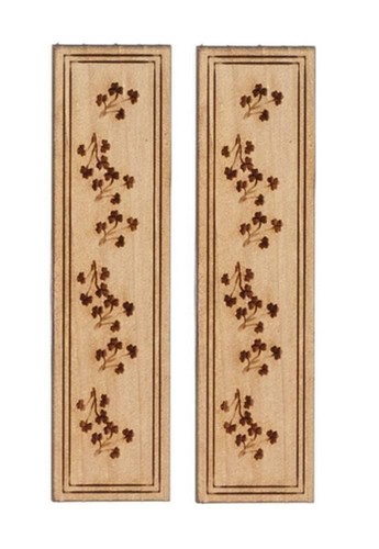 Dolls house flower shutters - house,