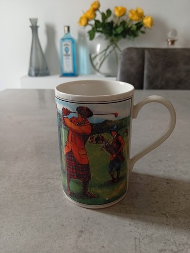 Vintage dunoon stoneware - dunoon, golf