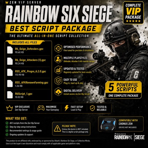Rainbow six siege cronus - six,
