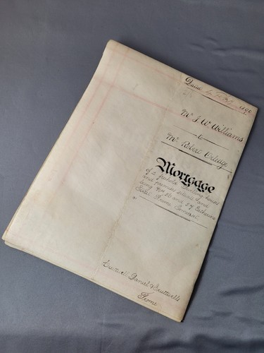 Victorian mortgage ephemera - victorian,