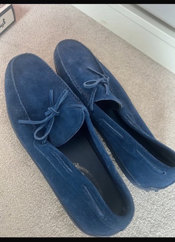 Tod men blue - blue, lace-up