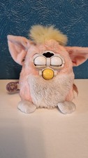 Original 1999 Furby Pink With Blue Eyes In Good Working Order