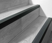 Stair Nosing Rubber 118cm Non-Slip 50x42mm Step Edge Trim Bullnose Strip RGP