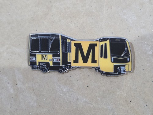 Tyne wear metro fleet - fleet, enamel