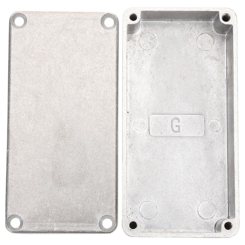 Aluminum stomp box metal - box,