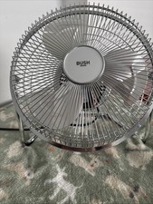 Bush 9" Chrome Desk Fan Tilt
