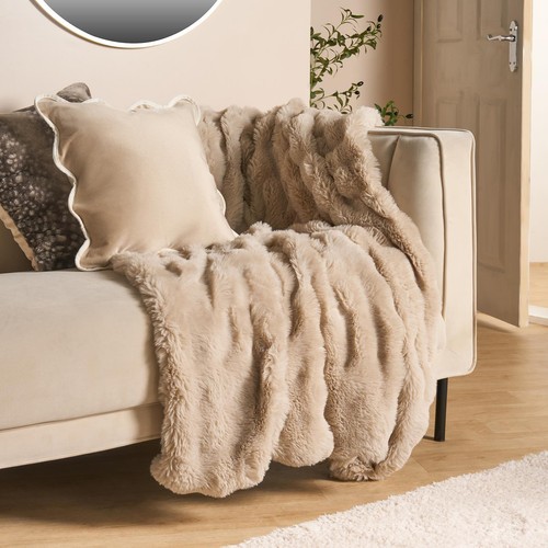 Ohs throw bubble - throw, fur