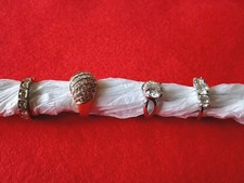 Four Statement Rings Diamante